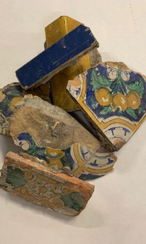 Wells Fargo Original Tiles Broken