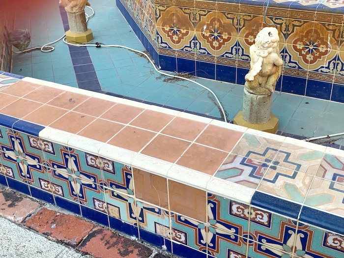 Boca Resort Fountain Before Restoration